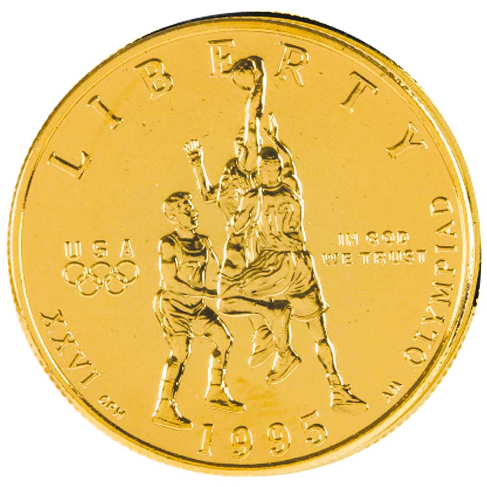 1/2 Dollar dorés USA 1995 - JO d’Atlanta
