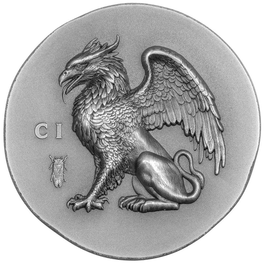 5 Dollars Argent BE 2024 - Griffon