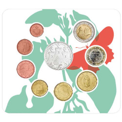 Série Saint-Marin BU 2024 + 5 Euro Argent