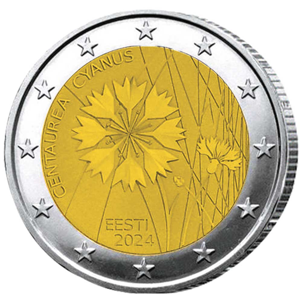 2 Euro Estonie BU 2024 - Le Bleuet
