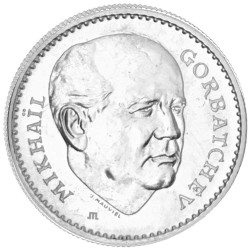 Pièce de collection Argent - Gorbatchev
