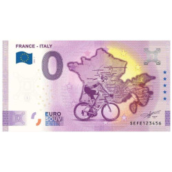 Billet Souvenir 0 Euro - Tour de France-Italie