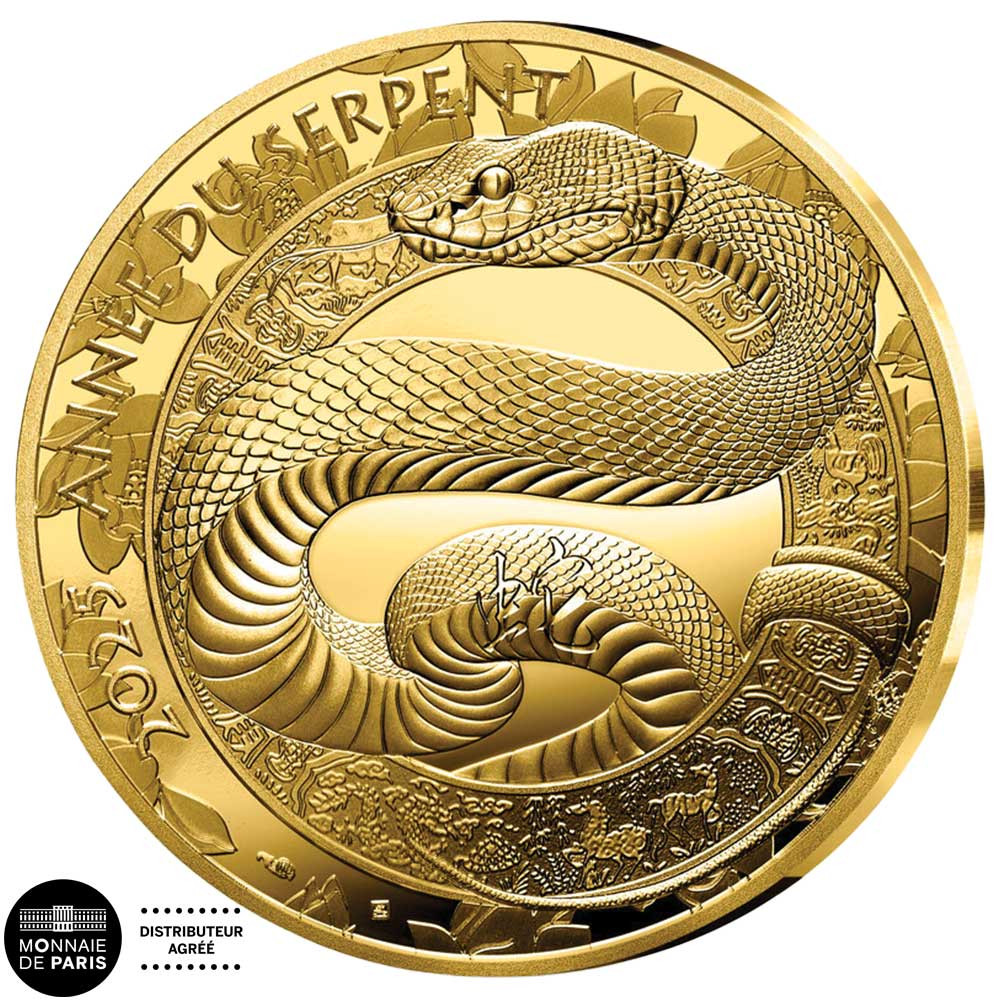 50 Euro Or France BE 2025 - Année du Serpent