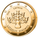2 Euro Lettonie 2020 - Céramique