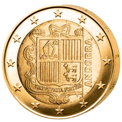 2 Euro Andorre 2023 - Armoiries