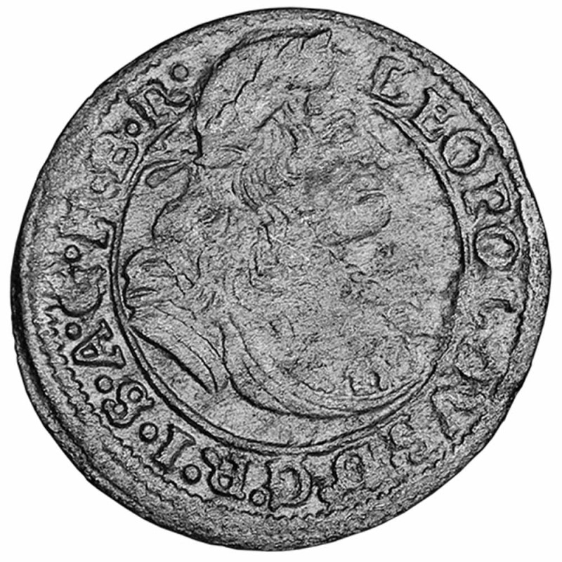 1 Kreuzer Argent Allemagne 1659-1704 - Duché de Silésie Empereur ...