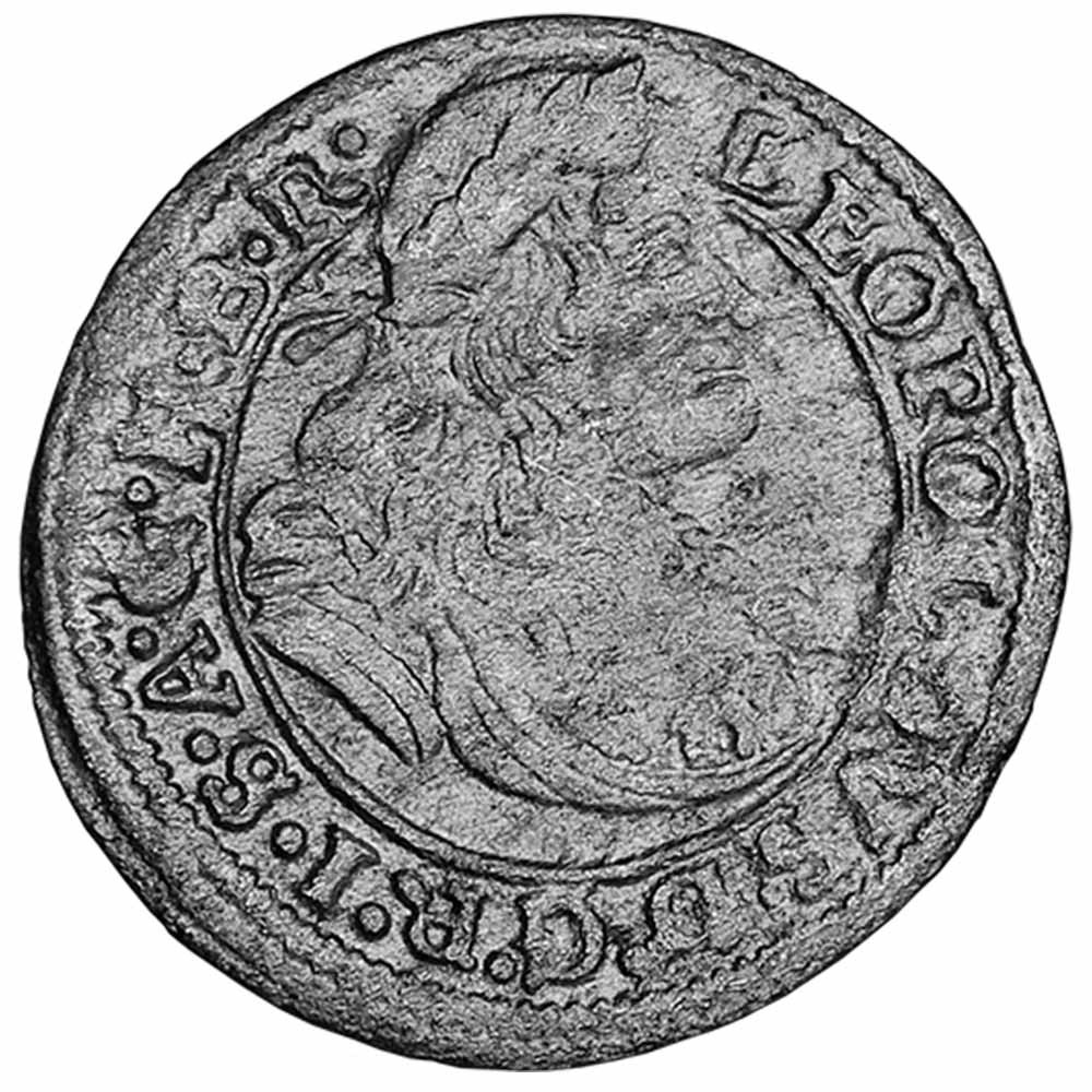1 Kreuzer Argent Allemagne 1659-1704 - Duché de Silésie Empereur Leopold Ier