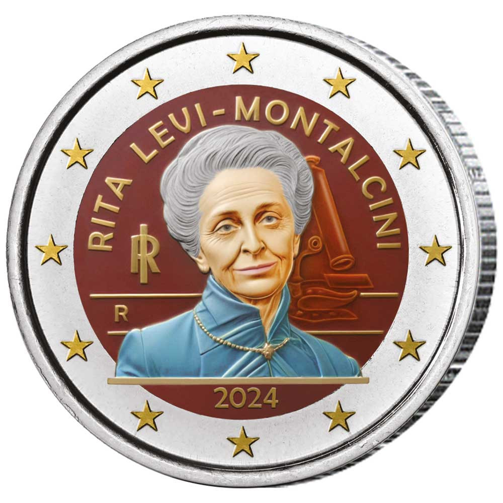 2 Euro Italie 2024 - Rita Levi-Montalcini
