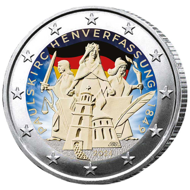 Pièce 2 Euro Commémorative 2006 – Munich Allemagne (D), Tirage Original