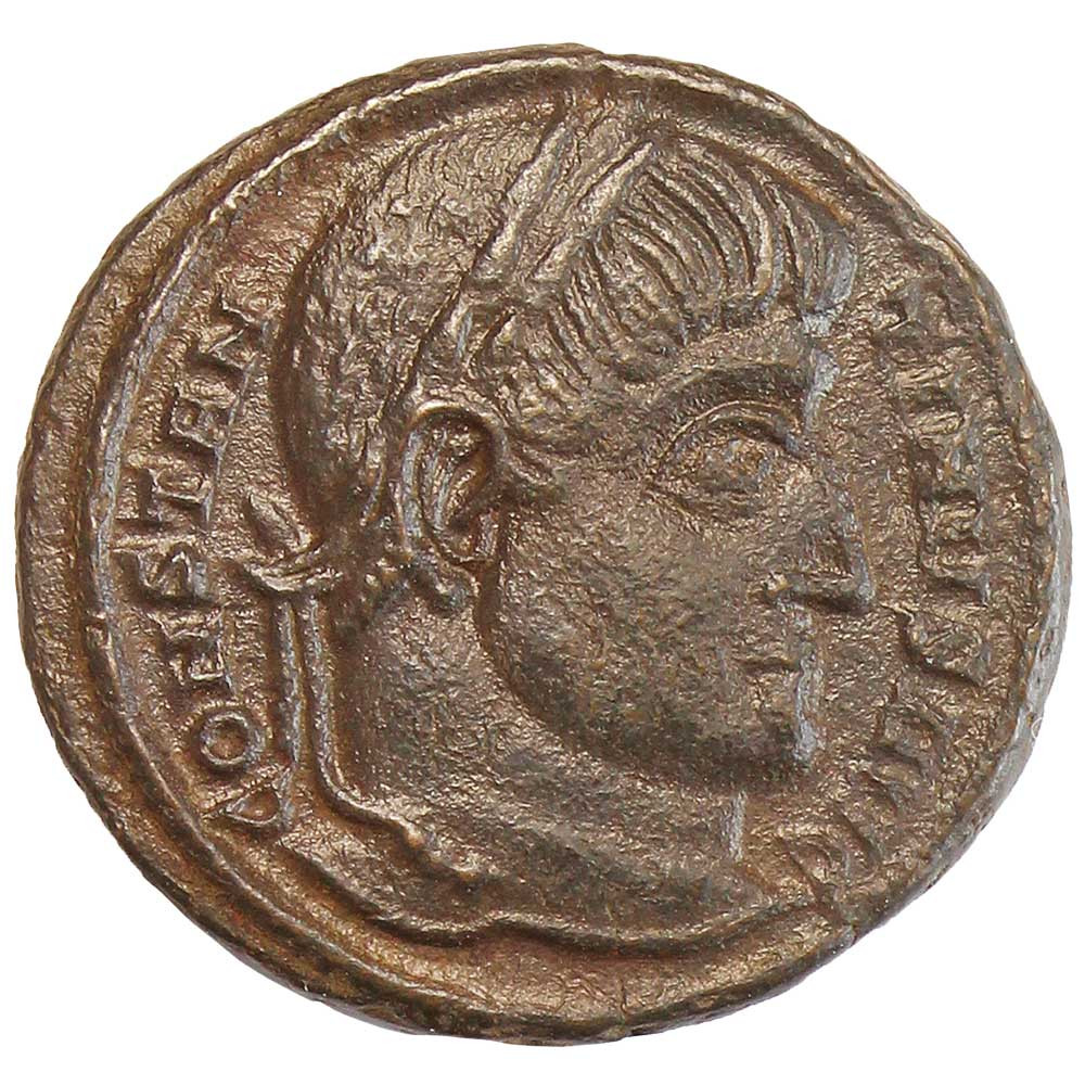 1 Follis Bronze Empire romain - Constantinople (330-346)