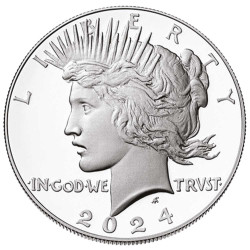 1 Dollar Argent USA BE 2024...