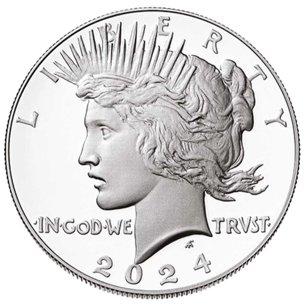 1 Dollar Argent USA BE 2024 - "Peace"