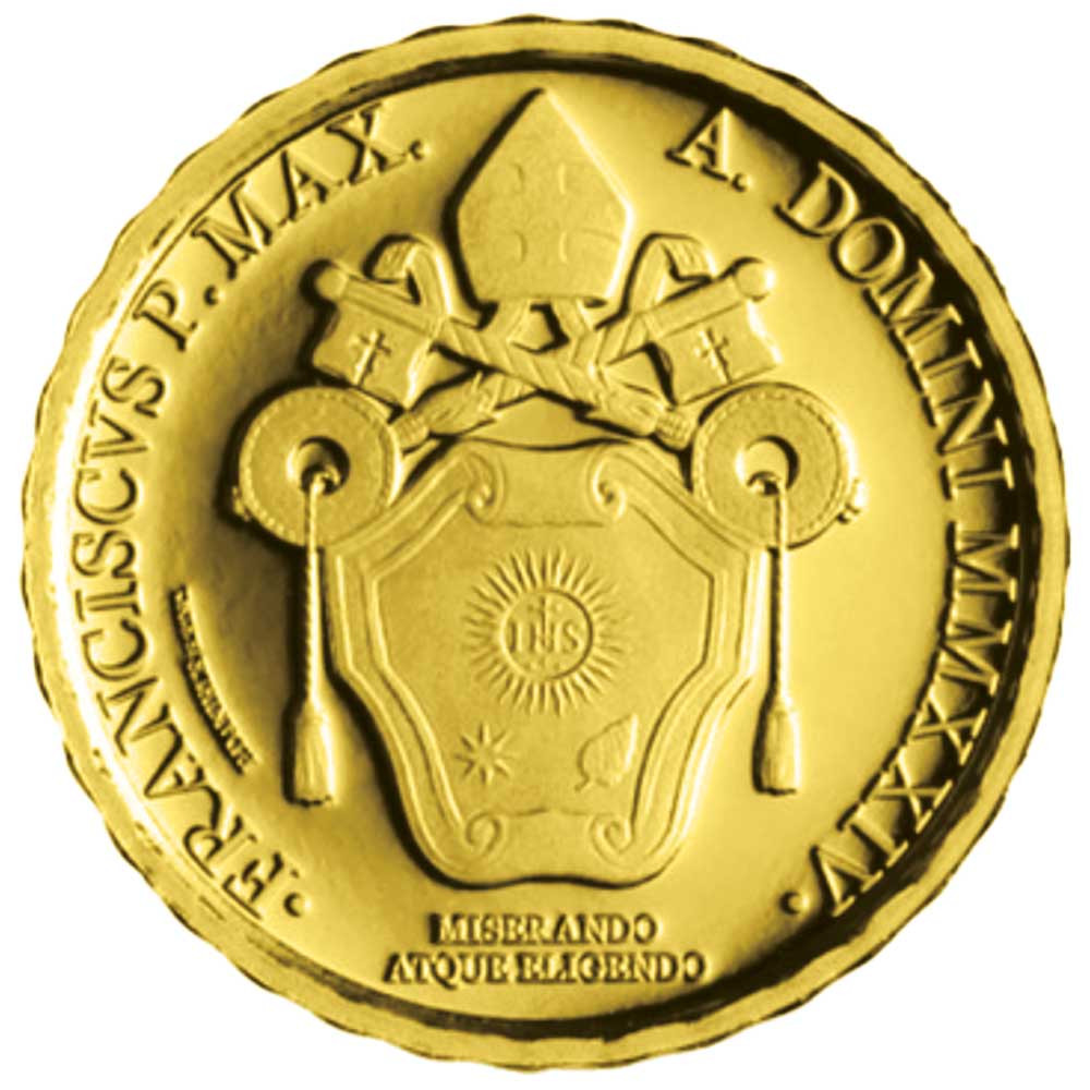 10 Euro Or Vatican BE 2024 - Le baptême