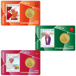 Lot 3 Minisets Vatican 2023 Pape François