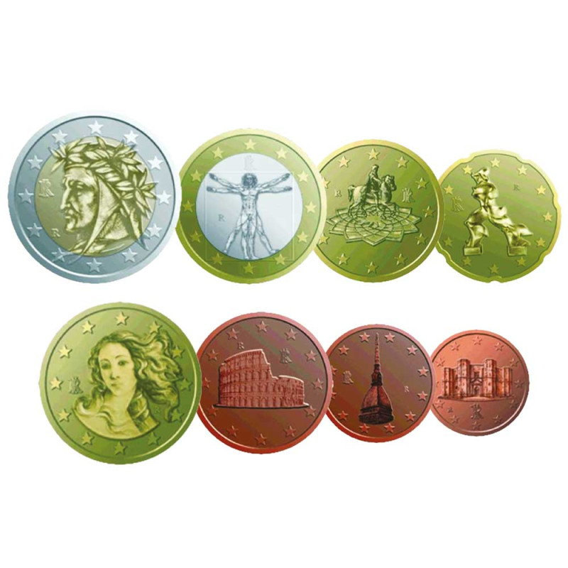 Séries d'Euros Brillant Universel - Trésor du Patrimoine