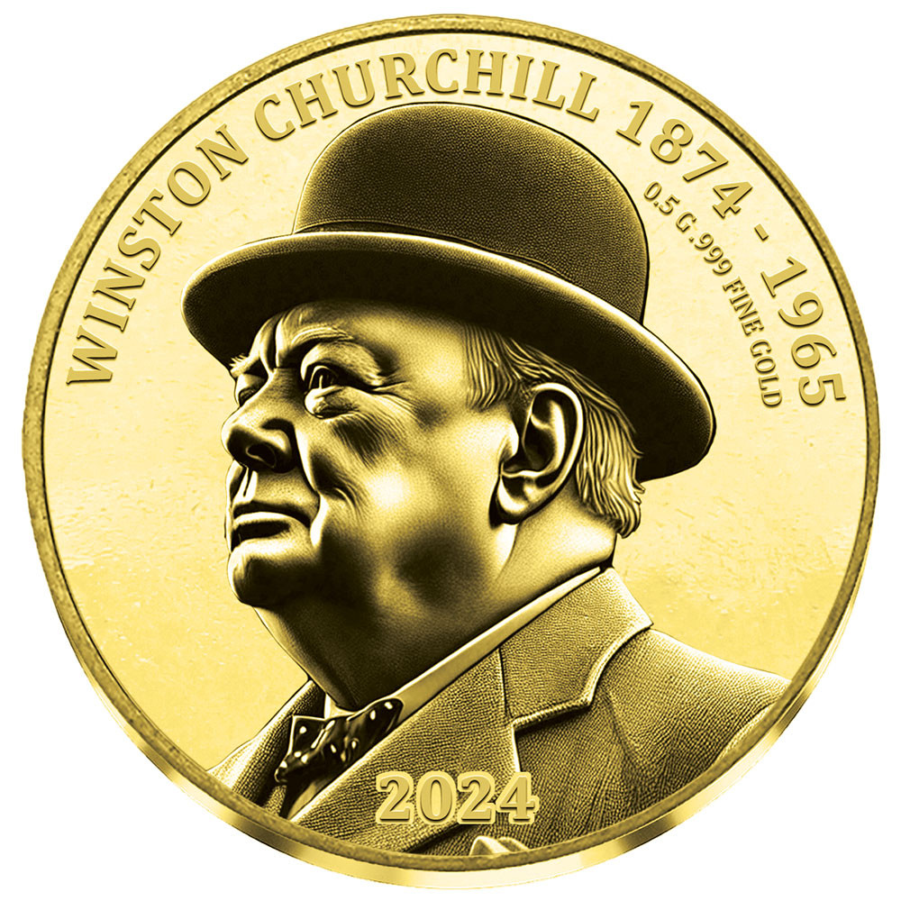 100 Francs Or CFA 2024 - Churchill