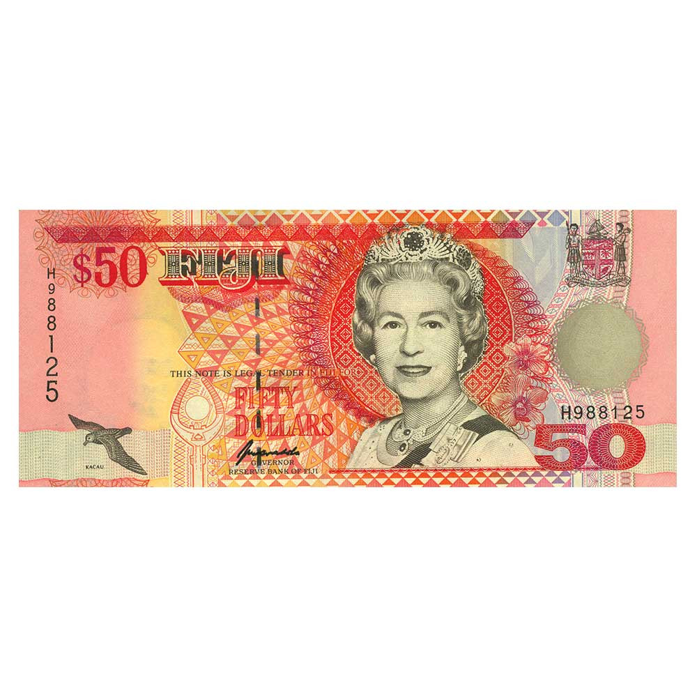 50 Dollars Fidji 1996