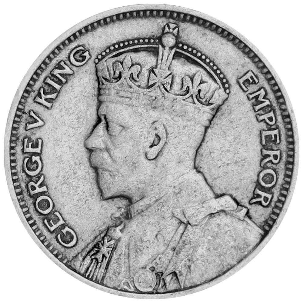 6 Pences Argent Fidji 1934-1936 - George V