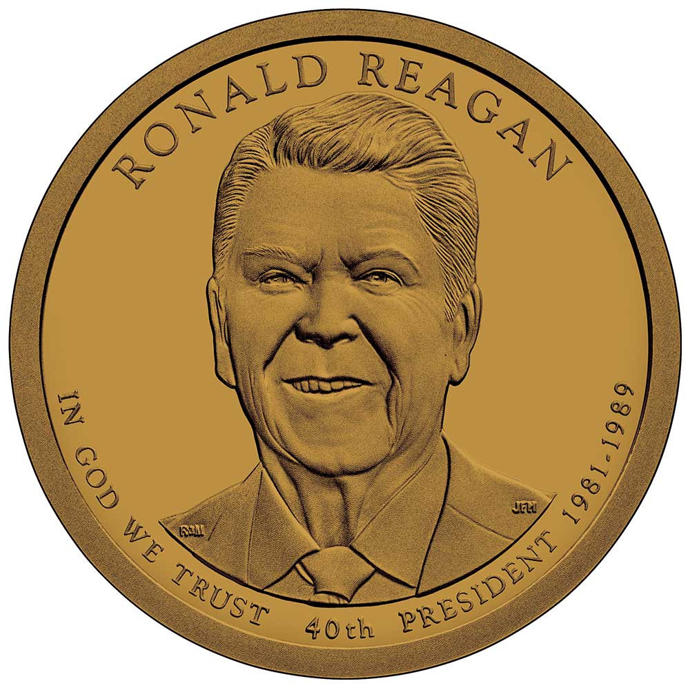 1 Dollar USA BE 2016 - Ronald Reagan