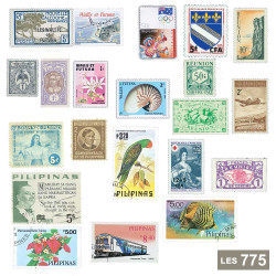 Lot 775 timbres Océanie et...