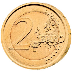 2 Euro Grèce 2023 dorée -...