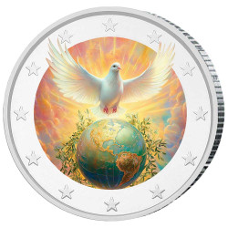 2 Euro La Paix