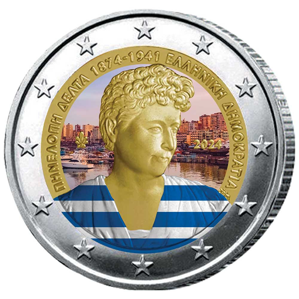 2 Euro Grèce 2024 - Penelope Delta