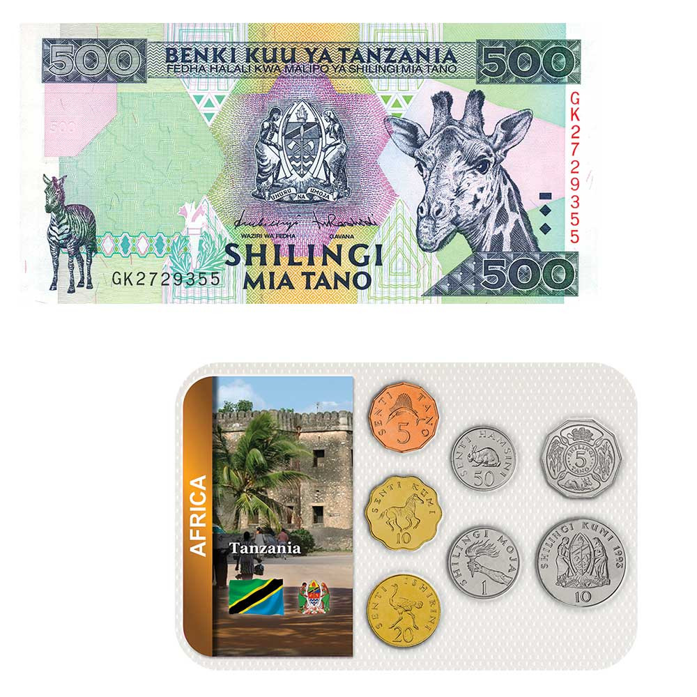 Lot monnaies Tanzanie