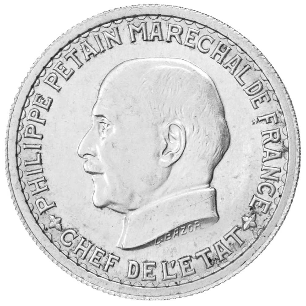 Essai de 5 Francs Pétain 1941