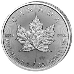 5 Dollar Argent Canada BU 2025 - Feuille d’érable