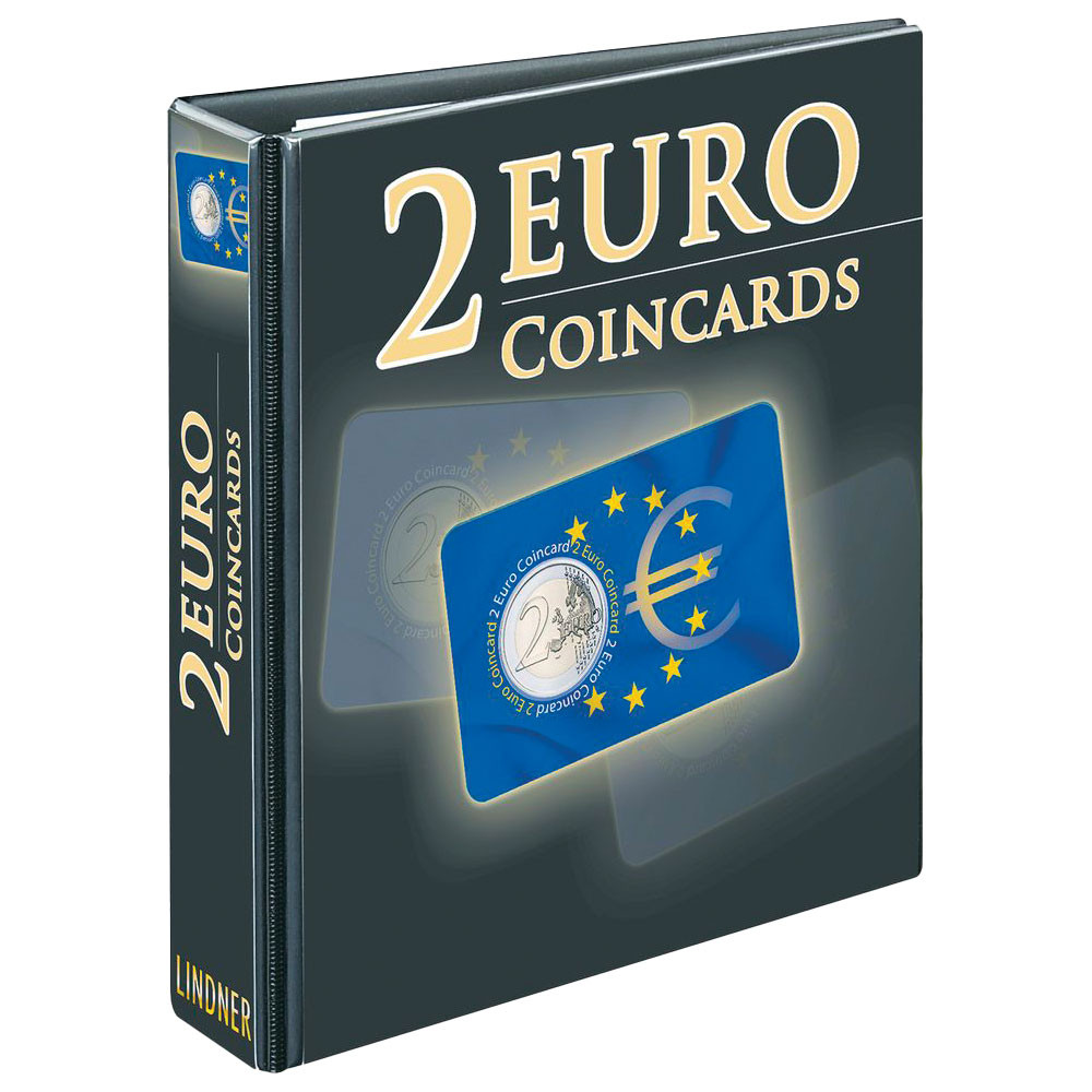 Classeur pour 2 Euro sous blister