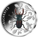 5 Euro Allemagne 2024 colorisée - Lucane cerf-volant