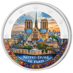 2 Euro Notre-Dame de Paris...