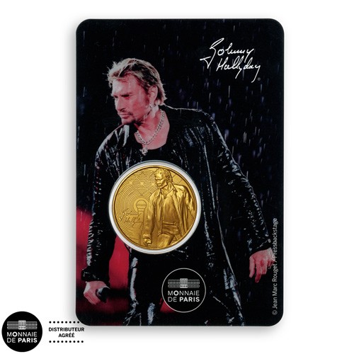Le Blister Johnny Hallyday à 10 Euro au lieu de 15 Euro
