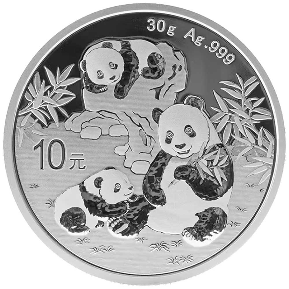 10 Yuan Argent BU 2025 - Panda