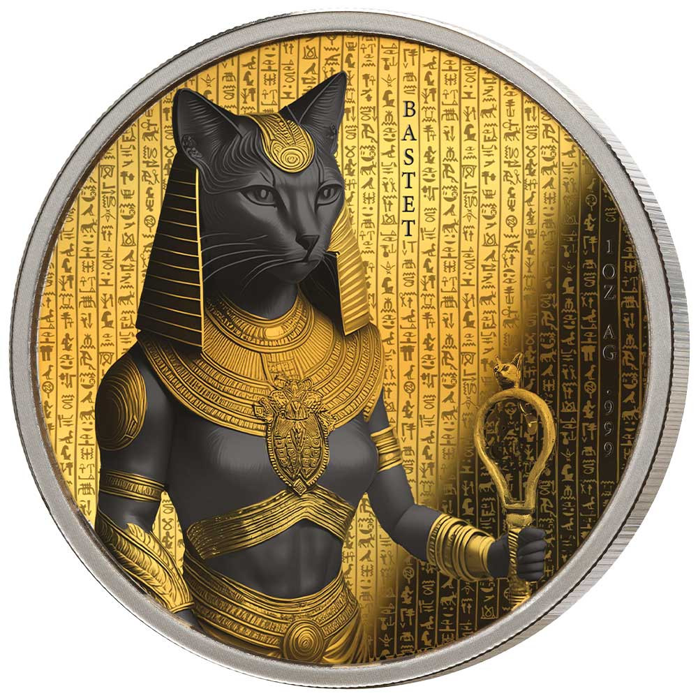 1000 Francs CFA Argent BE 2024 - Bastet