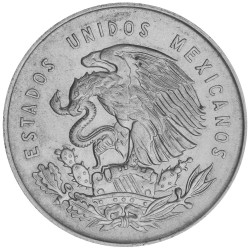 1 Peso Argent Mexique 1950