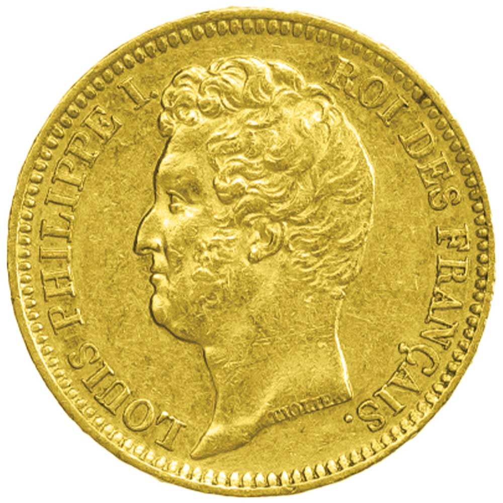 20 Francs Or Louis-Philippe Ier (1830-1848) Tête Nue - 1831 W