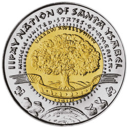 5 Dollars USA 2012 - Indiens de Santa Ysabel
