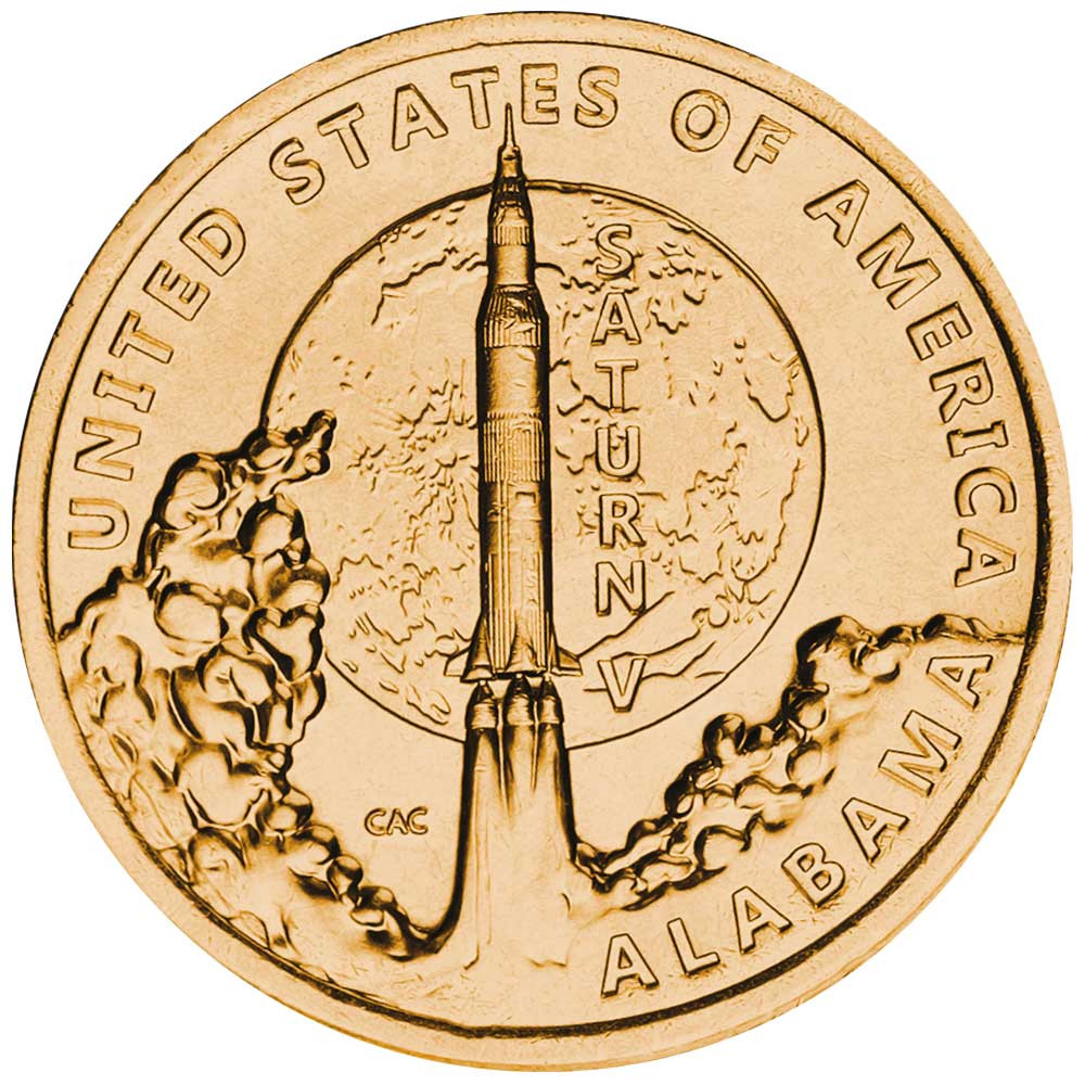 1 Dollar USA 2024 - Saturne V