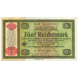 5 Reichsmarks 1934 - IIIe...