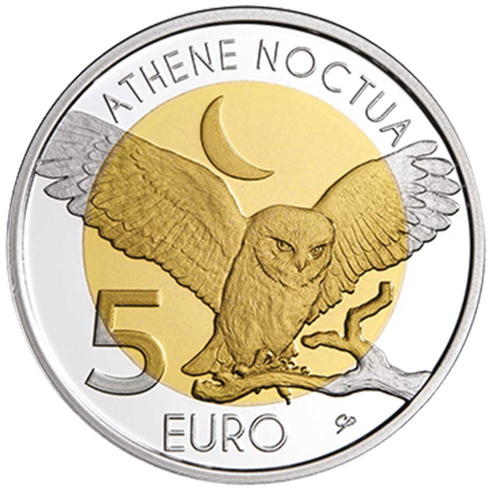 5 Euro Luxembourg BE 2024 - Chouette chevêche