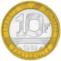 La 10 Francs Ve République - Génie de la Bastille offerte* (2)