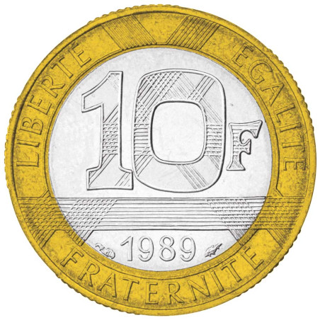 La 10 Francs Ve République - Génie de la Bastille offerte* (2)