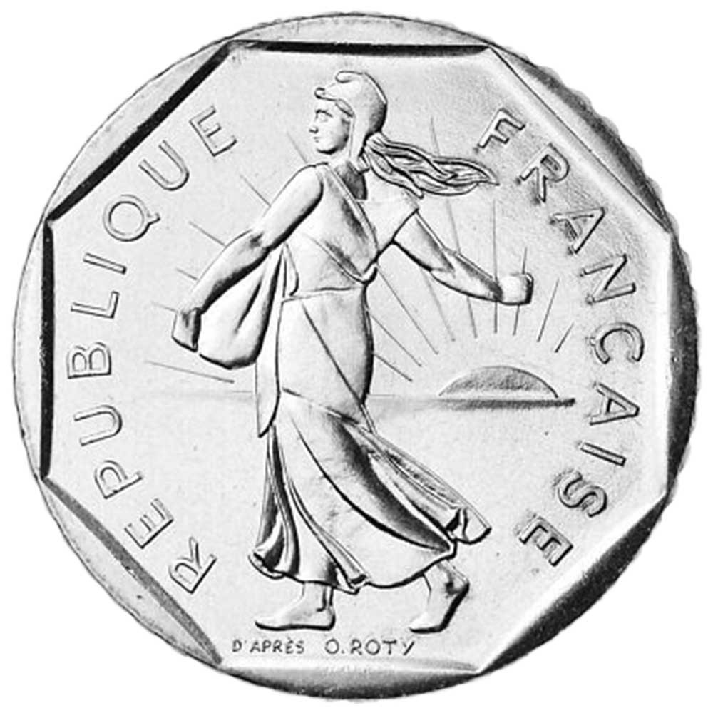 2 Francs Semeuse 1989