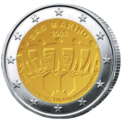 2 Euro FDC Saint-Marin 2008...