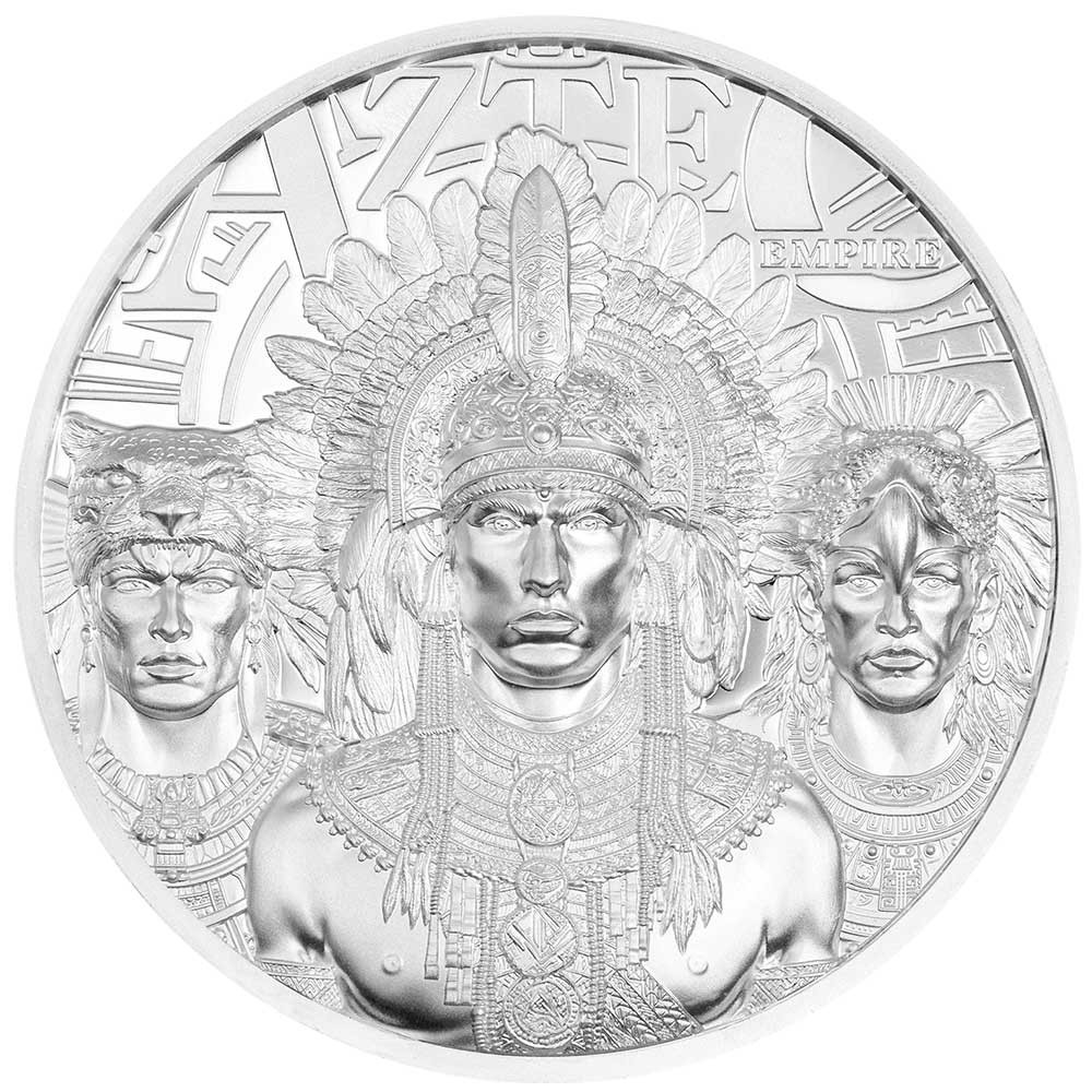 5 Dollars Argent BE 2025 - Empire Aztec