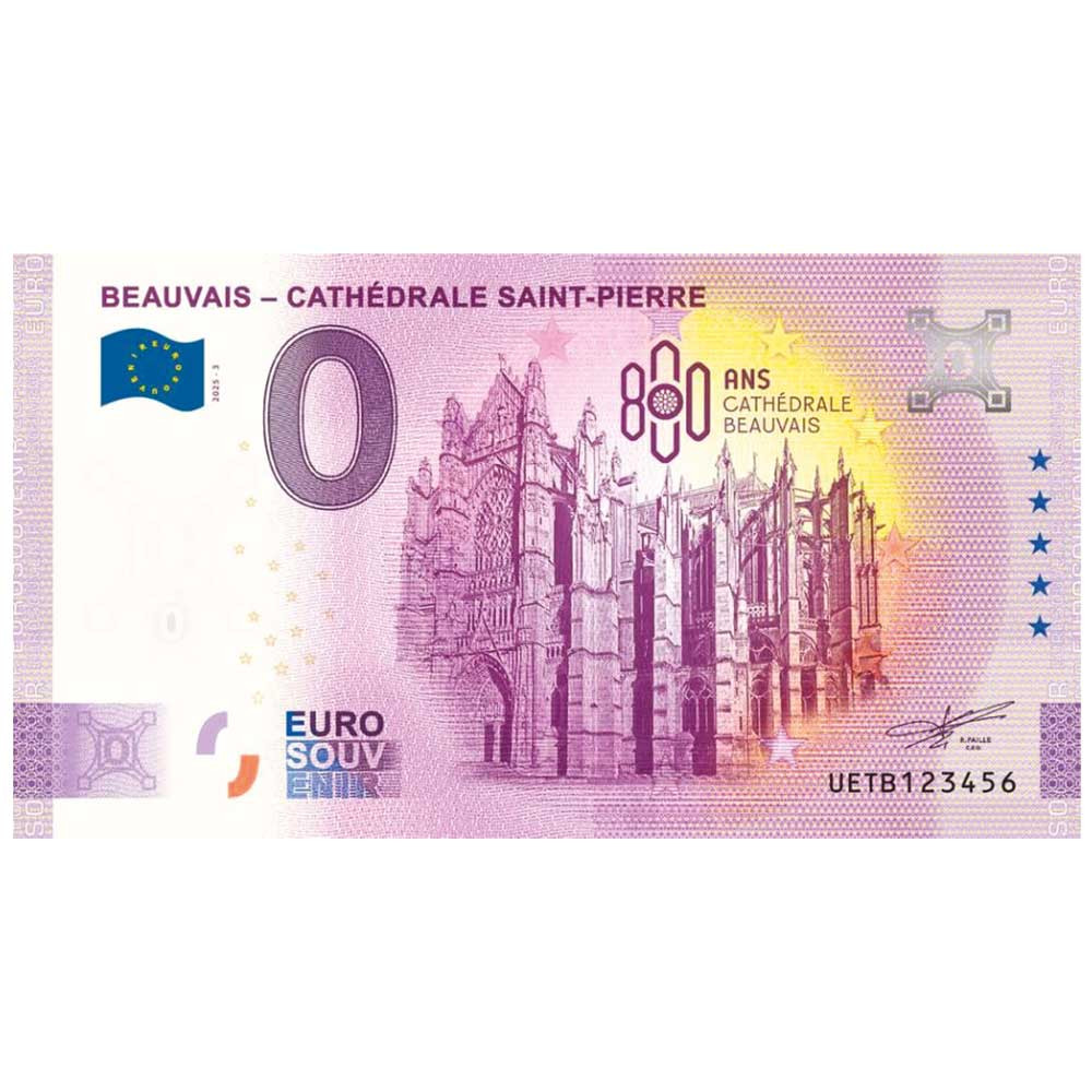 Billet Souvenir 0 Euro - Beauvais - Cathédrale Saint-Pierre