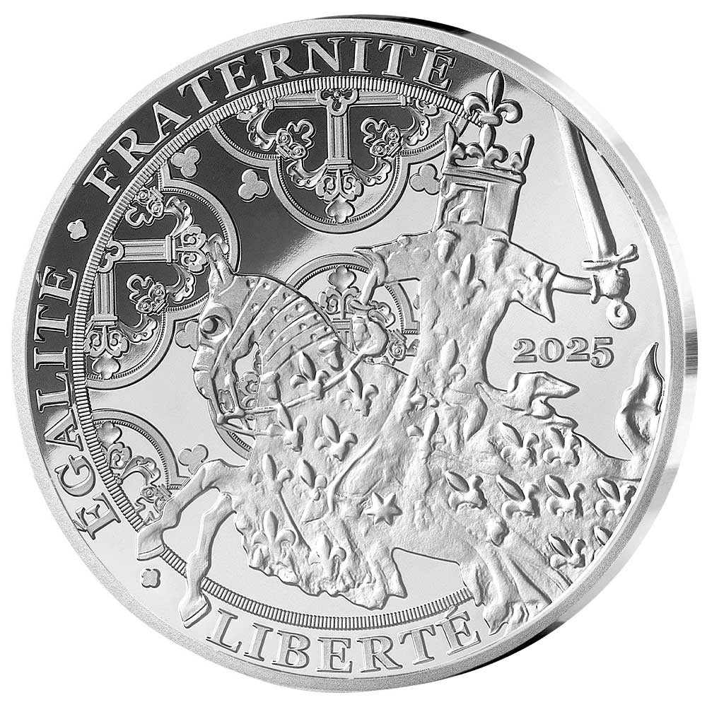 100 Euro Argent France BE 2025 - Le Franc à Cheval