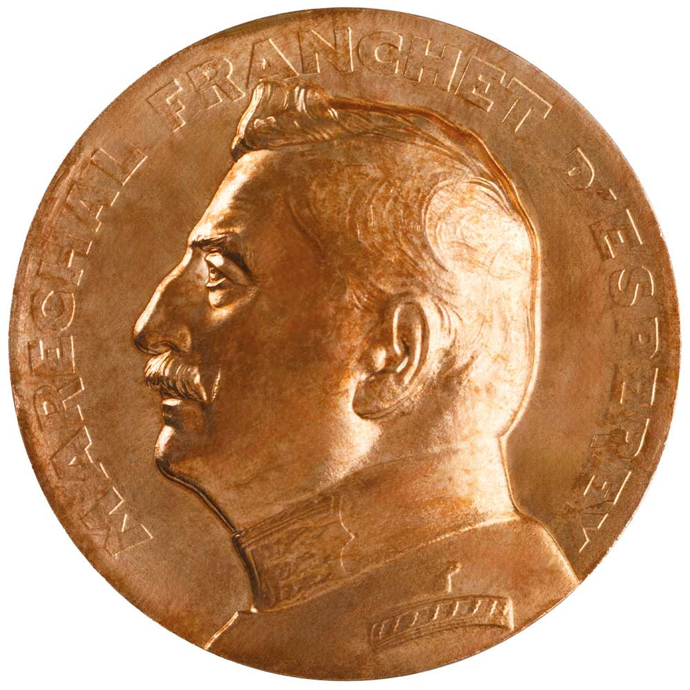 Pièce de collection Bronze - Franchey Espèrey